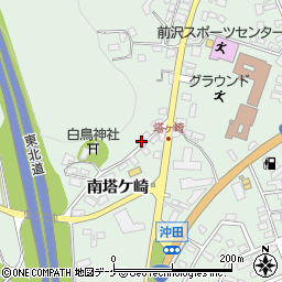 岩手県奥州市前沢合ノ沢99-18周辺の地図