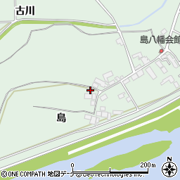 岩手県奥州市前沢島44周辺の地図