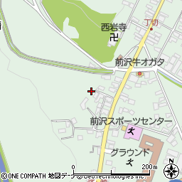 岩手県奥州市前沢泊ケ崎周辺の地図
