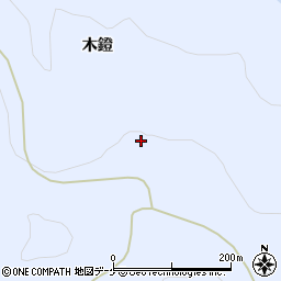 秋田県湯沢市皆瀬新萱場周辺の地図