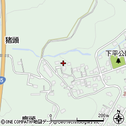 岩手県大船渡市大船渡町下平29周辺の地図