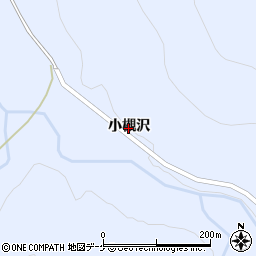秋田県湯沢市下院内（小槻沢）周辺の地図