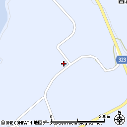 秋田県湯沢市皆瀬下羽場周辺の地図