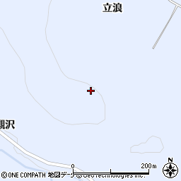 秋田県湯沢市下院内西宝山周辺の地図