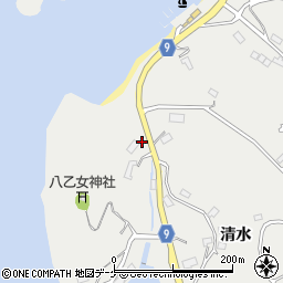 岩手県大船渡市赤崎町清水5周辺の地図