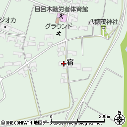 岩手県奥州市前沢宿周辺の地図