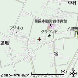 岩手県奥州市前沢道場11周辺の地図