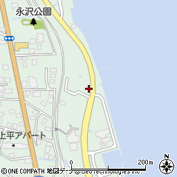 カメイ株式会社　大船渡油槽所事務所周辺の地図