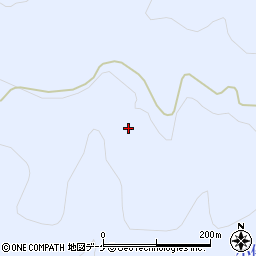 秋田県湯沢市皆瀬小又周辺の地図