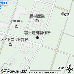 富士通研製作所周辺の地図