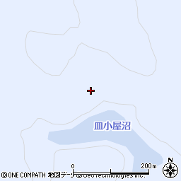 秋田県湯沢市皆瀬沼ノ上周辺の地図
