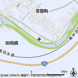 秋田県湯沢市下院内常盤町158周辺の地図