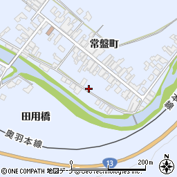秋田県湯沢市下院内常盤町142周辺の地図