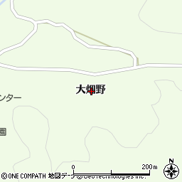 岩手県大船渡市三陸町綾里大畑野周辺の地図