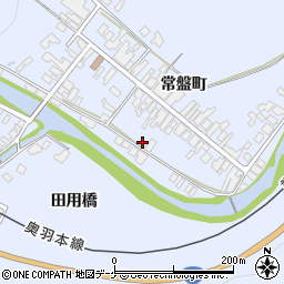 秋田県湯沢市下院内常盤町141周辺の地図