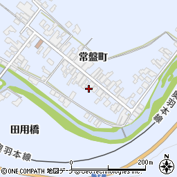 秋田県湯沢市下院内常盤町103周辺の地図