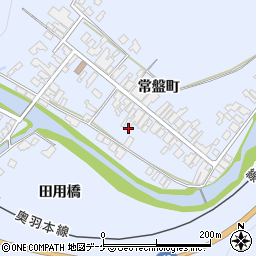 秋田県湯沢市下院内常盤町108周辺の地図