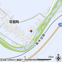 秋田県湯沢市下院内常盤町40周辺の地図