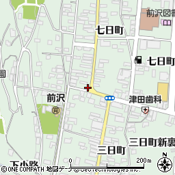 岩手県奥州市前沢七日町1周辺の地図