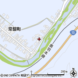 秋田県湯沢市下院内常盤町41周辺の地図