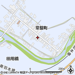 秋田県湯沢市下院内常盤町106周辺の地図