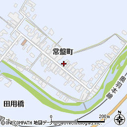 秋田県湯沢市下院内常盤町22周辺の地図