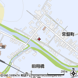 秋田県湯沢市下院内常盤町130周辺の地図