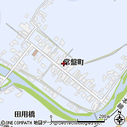 秋田県湯沢市下院内常盤町17周辺の地図