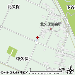 岩手県奥州市前沢北久保94周辺の地図