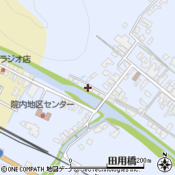 秋田県湯沢市下院内常盤町190周辺の地図