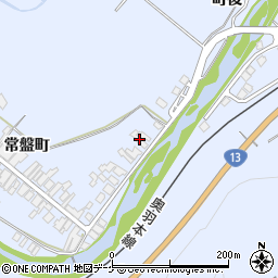 秋田県湯沢市下院内常盤町48周辺の地図
