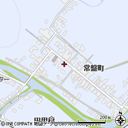 秋田県湯沢市下院内常盤町116周辺の地図