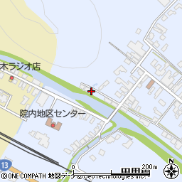秋田県湯沢市下院内常盤町193周辺の地図