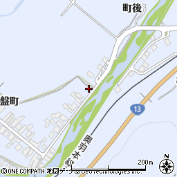 秋田県湯沢市下院内常盤町51周辺の地図