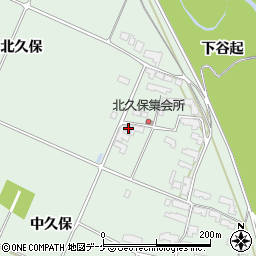 岩手県奥州市前沢北久保153周辺の地図