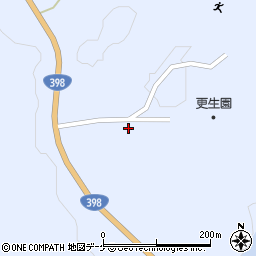 秋田県湯沢市皆瀬上小保内周辺の地図