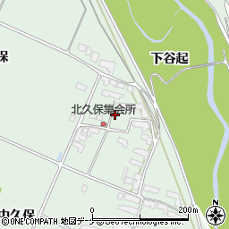 岩手県奥州市前沢北久保129周辺の地図