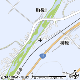 秋田県湯沢市下院内常盤町66周辺の地図