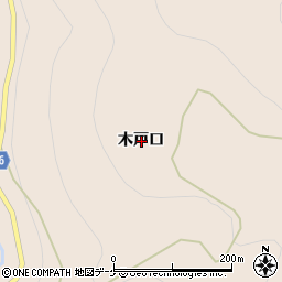 岩手県陸前高田市矢作町木戸口周辺の地図