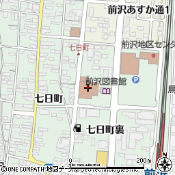 前沢商工会周辺の地図