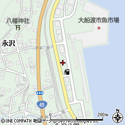 有限会社大船渡総合運輸周辺の地図