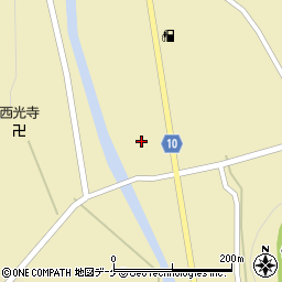 岩手県一関市大東町鳥海古戸前33周辺の地図