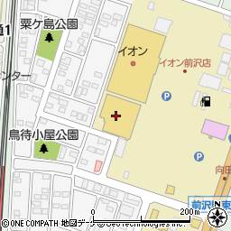ＤＣＭ前沢店周辺の地図