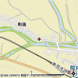 秋田県湯沢市上院内町後192周辺の地図