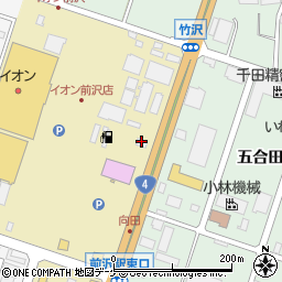 武源家 前沢店周辺の地図