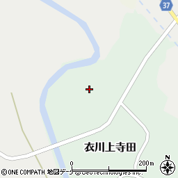 岩手県奥州市衣川上寺田109周辺の地図