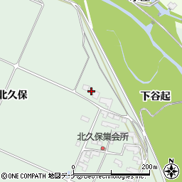 岩手県奥州市前沢北久保78周辺の地図