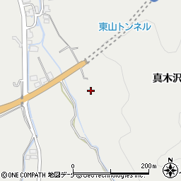 秋田県湯沢市横堀館ノ沢周辺の地図