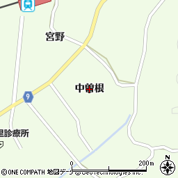 岩手県大船渡市三陸町綾里（中曽根）周辺の地図