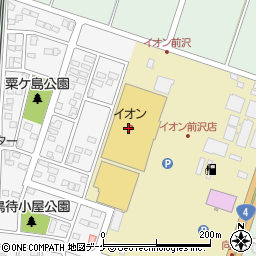 北日本銀行イオン前沢店 ＡＴＭ周辺の地図